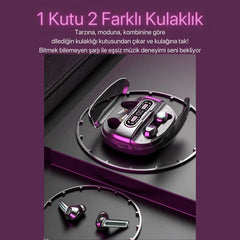 M56 İkisi Bir Arada Bluetooth Kulaklık