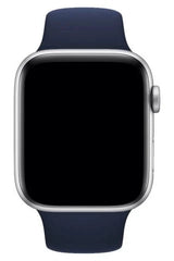 Apple Watch Uyumlu Silikon Kordon Lacivert