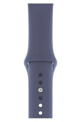 Apple Watch Uyumlu Silikon Kordon Alaskan Mavi