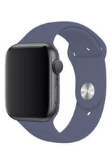Apple Watch Uyumlu Silikon Kordon Alaskan Mavi