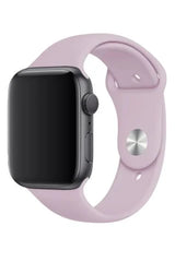 Apple Watch Uyumlu Silikon Kordon Lila