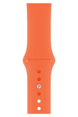 Apple Watch Uyumlu Silikon Kordon Turuncu
