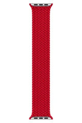 Apple Watch Uyumlu Örgü Loop Kordon Kırmızı