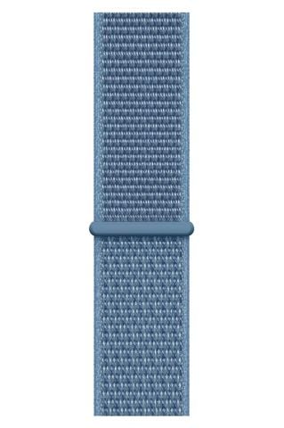 Apple Watch Uyumlu Hasır Örgü Kordon İndigo Mavi
